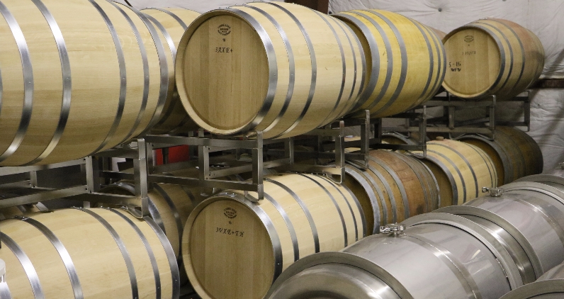 Rivahil Winery Barrels
